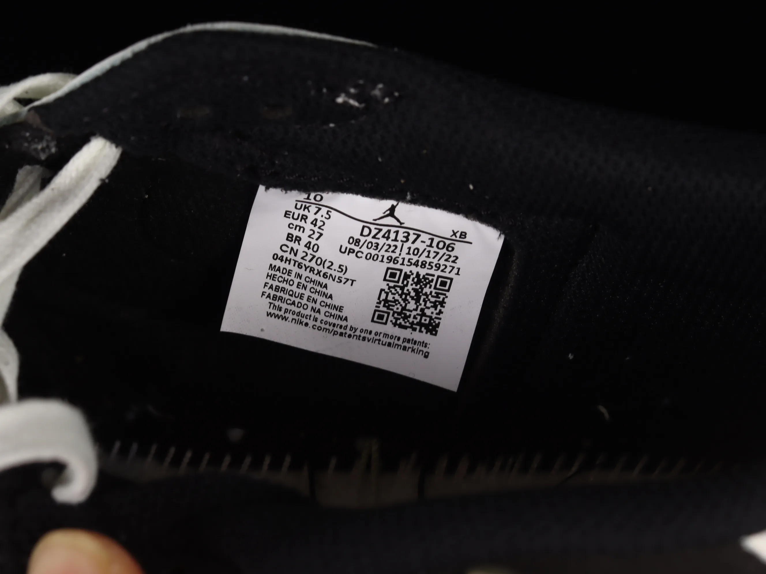 All Categories Air Jordan Jordan Series Basketball Shoes Air Jordan 1 Low LJR Version Travis Scott x Air Jordan 1 Low OG AJ1 Joe 1 Joint Undercut DZ4137-106